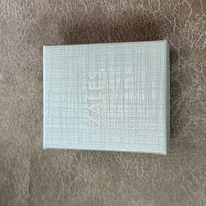 ZALES BLACK AND WHITE DIAMOND STERLING SILVER NECKLACE